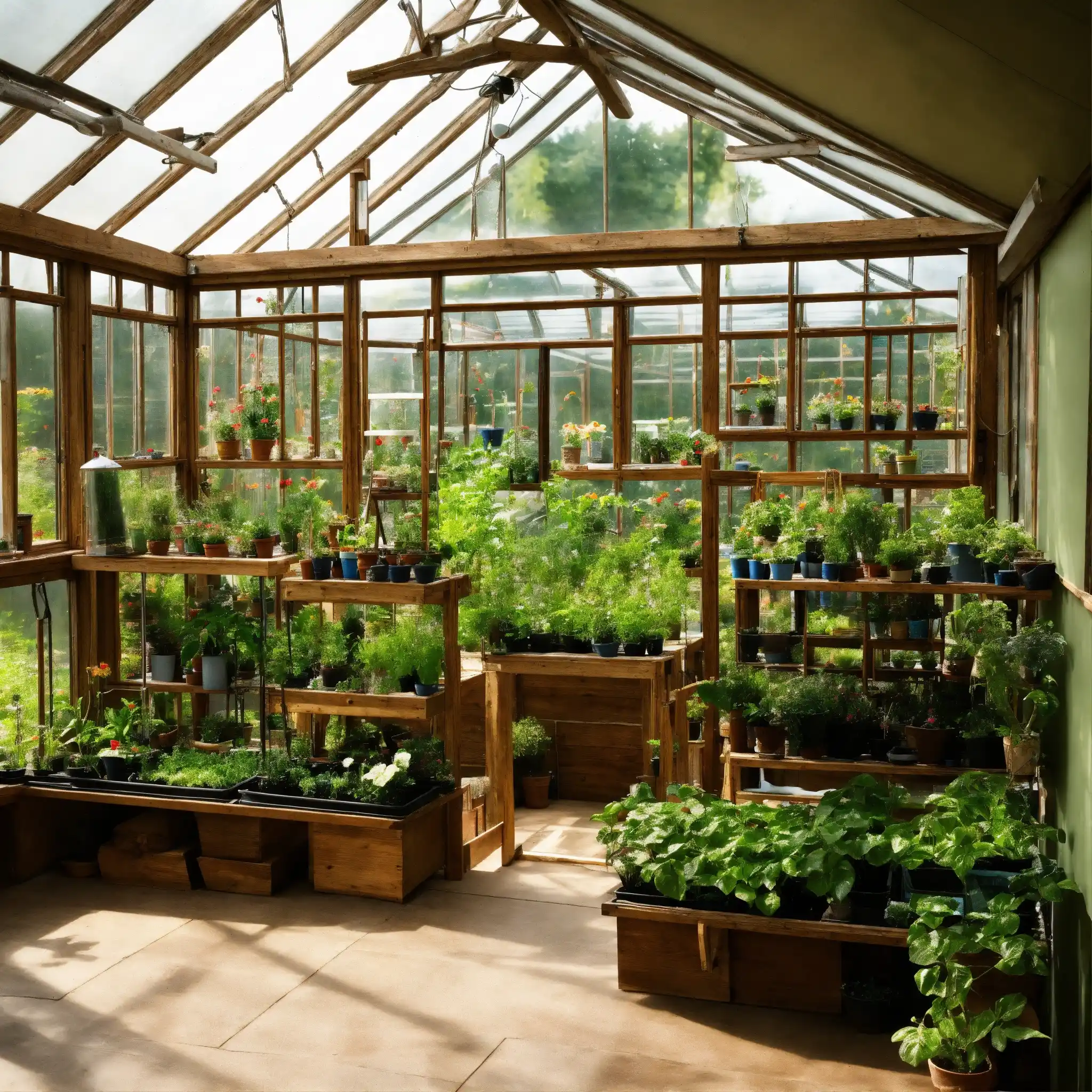 Rubberboom met grote bladeren